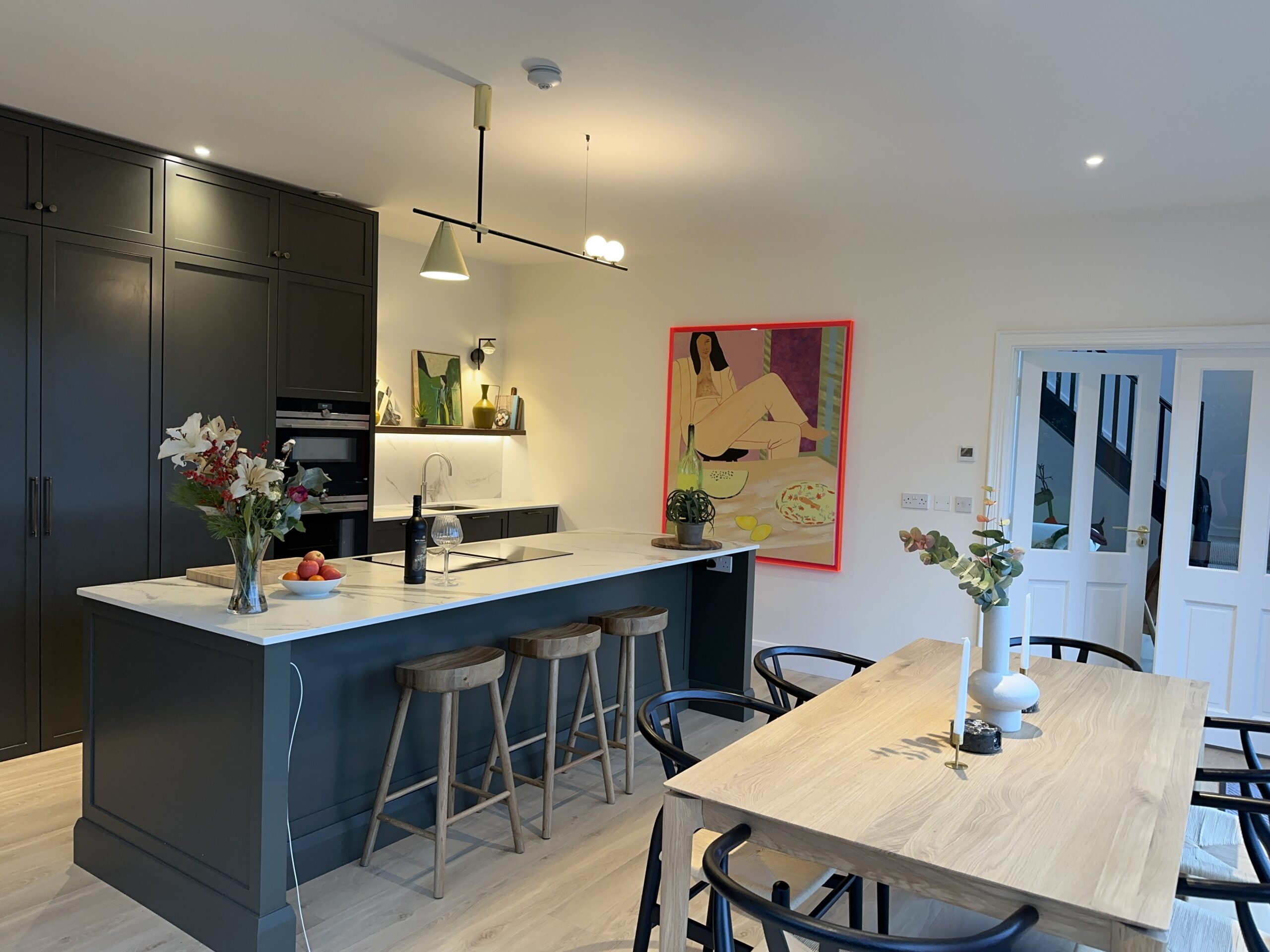 Kitchen island detail