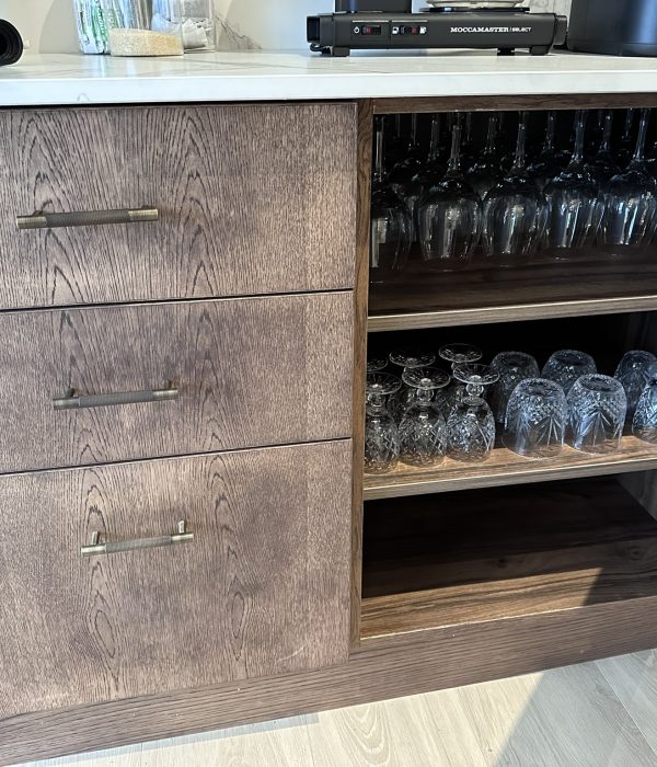 bar glass storage